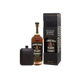 Jameson, Black Barrel (hip flask gift set) ()