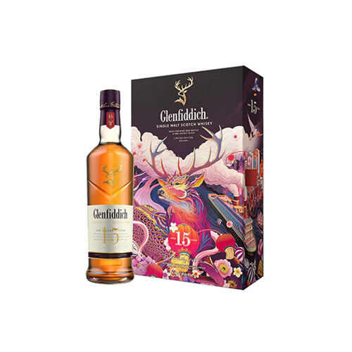 Glenfiddich, 15 YO (coffret Chinese New Year Edition) ()