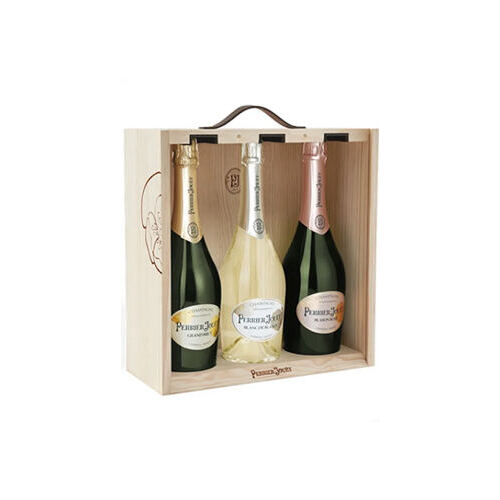 Champagne Perrier-Jouët, Assortiment 3 bouteilles (brut, blanc de blancs, rosé) ()
